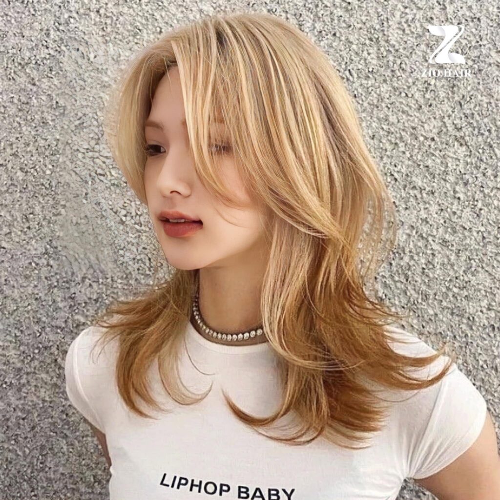 Hush cut xoăn lơi