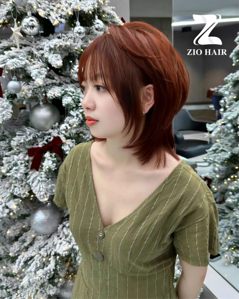 Tóc hush cut layer ngắn cúp đuôi